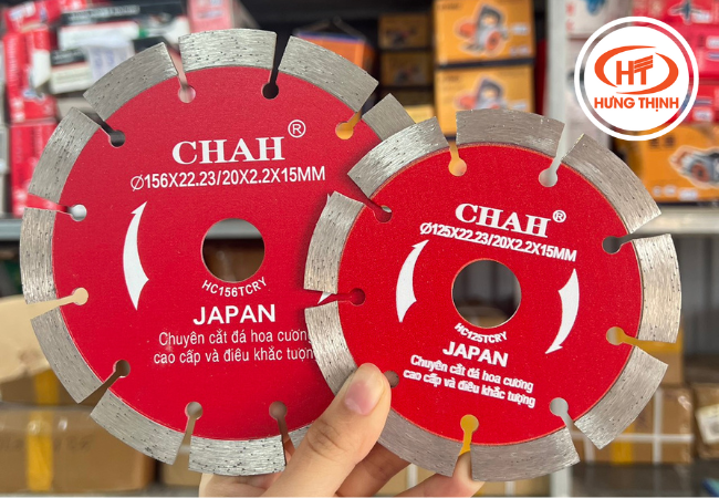 Lưỡi cắt Chah là dòng lưỡi cắt được ưa chuộng trong thi công xây dựng