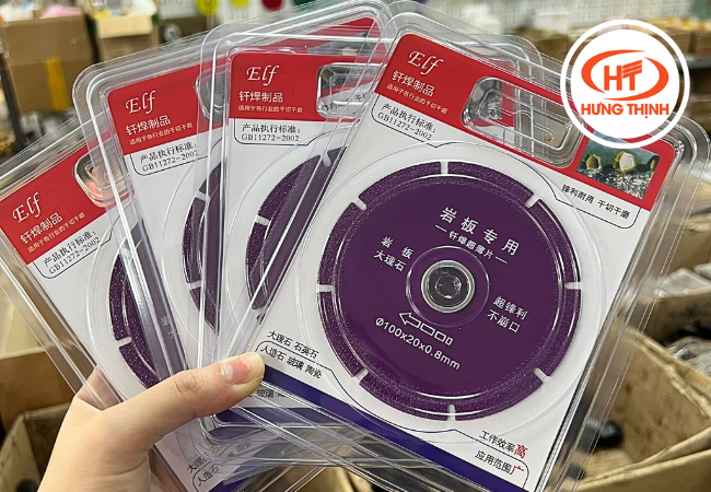 Lưỡi cắt trắng sứ được ứng dụng rộng rãi trong nhiều hạng mục thi công và gia công đá