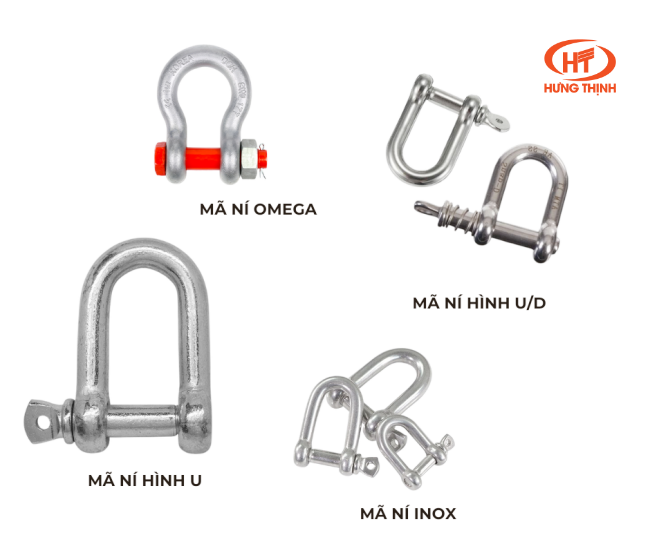 Các loại mã ní phổ biến