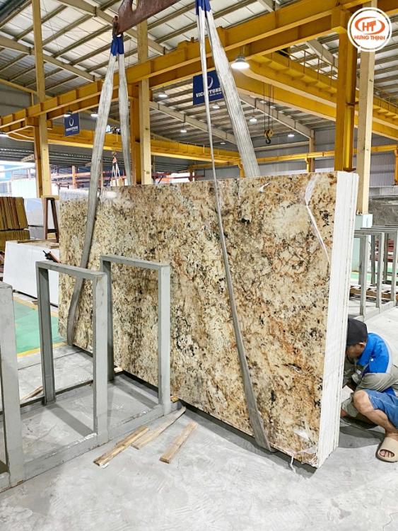 Ứng dụng dây vải cáp cẩu nâng đá