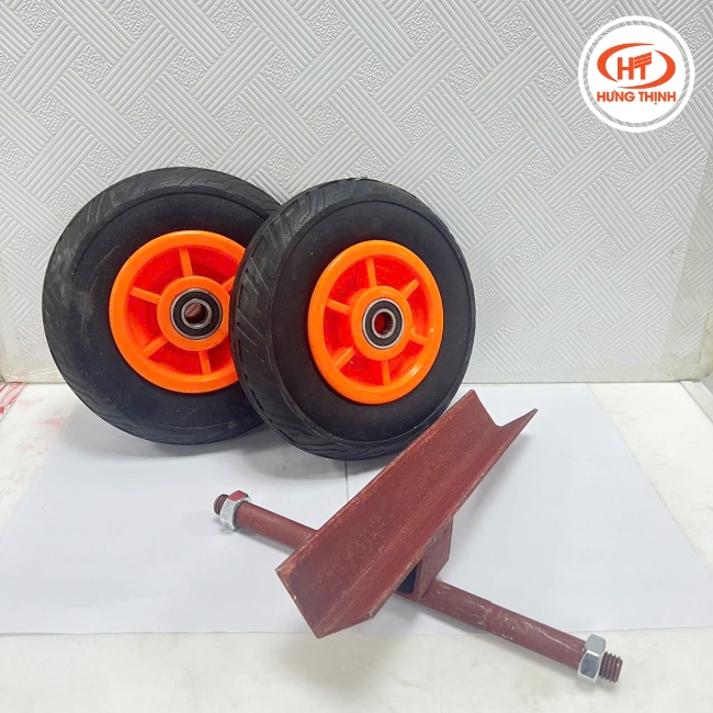 Cấu tạo và kích thước bánh xe đẩy đá