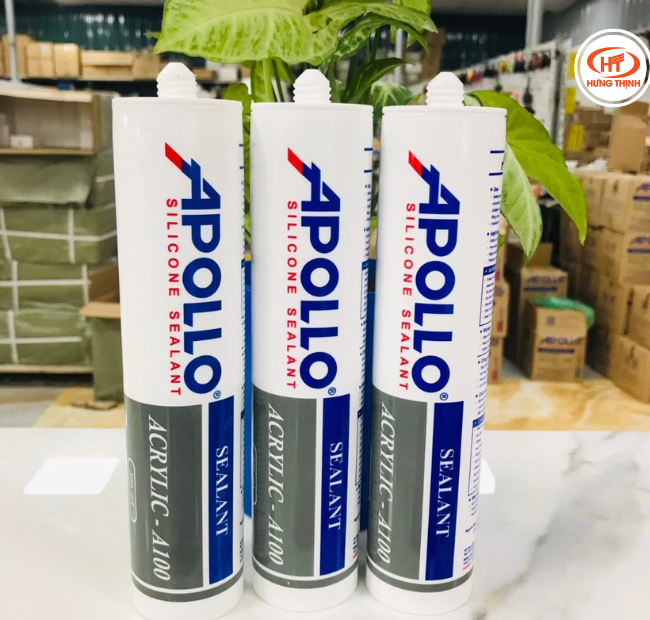 Keo Apollo A100 màu trắng đục