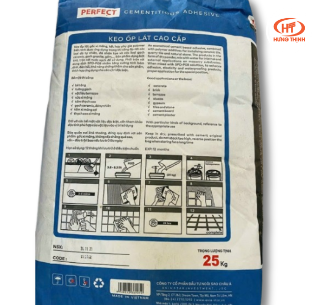 UUư điểm của keo dán gạch asia star p04