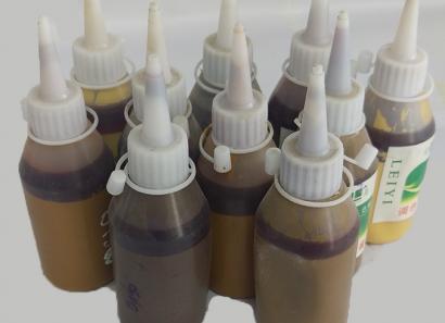 Màu trộn với keo