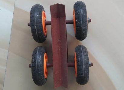 Xe đẩy đá 2 bánh