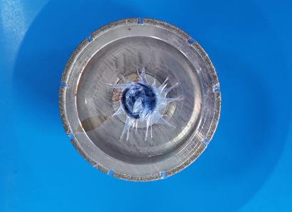 ĐẦU PHÁ MARBLE 8CM CUNG LÕM HAI GỜ