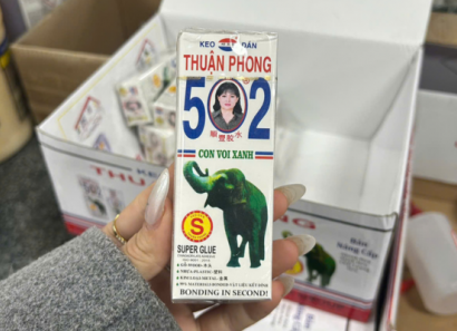 Ảnh thật Keo 502