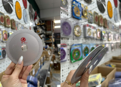 ảnh thực tế lưỡi cắt mạch chaoli