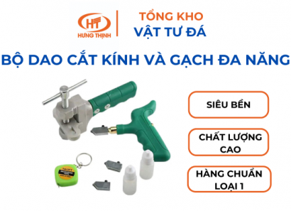 Bộ Dao Cắt Kính Và Gạch Đa Năng