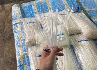 Dây Thít Nhựa Trắng