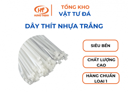 Dây Thít Nhựa Trắng