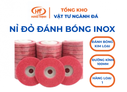 Nỉ đỏ đánh bóng 