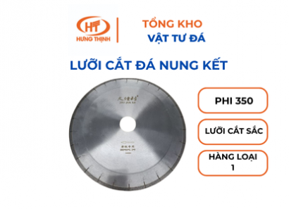 Lưỡi cắt đá nung kết phi 350